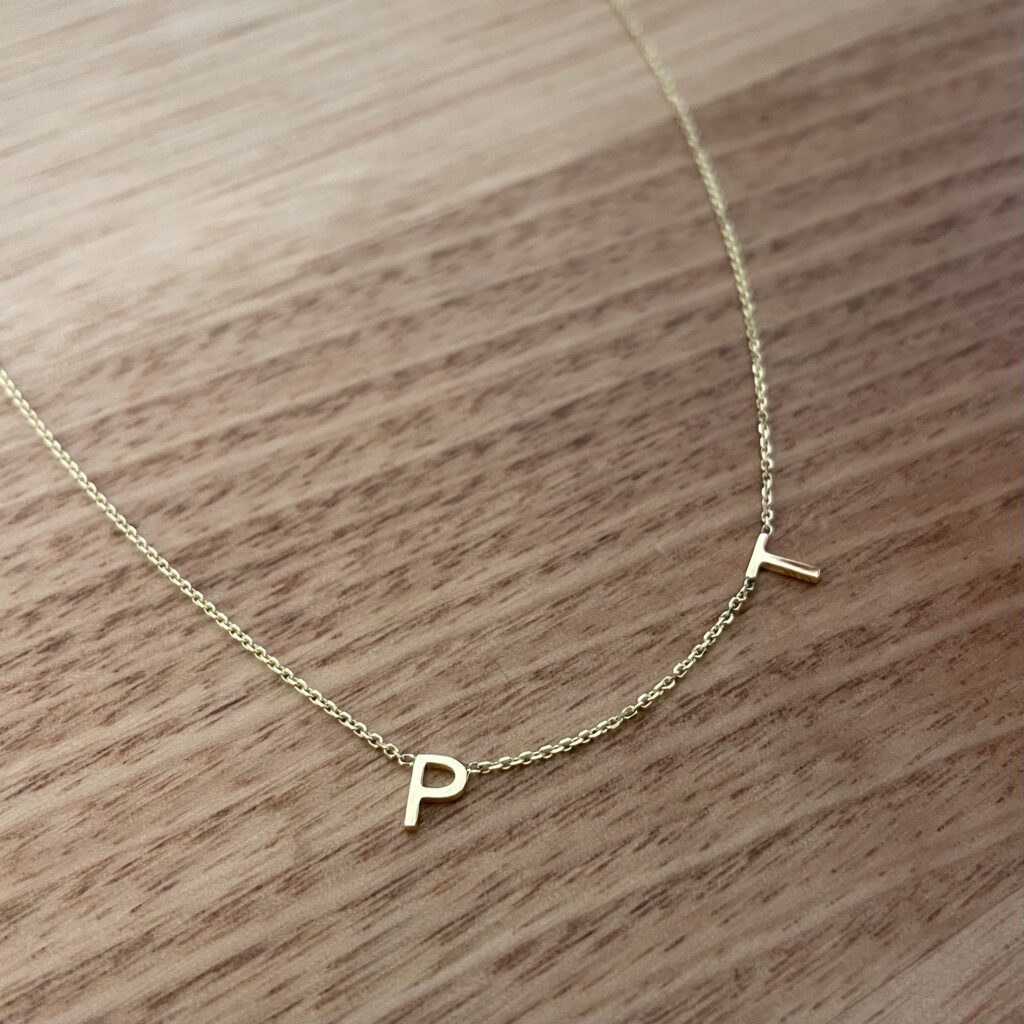 Double Letter Pendant