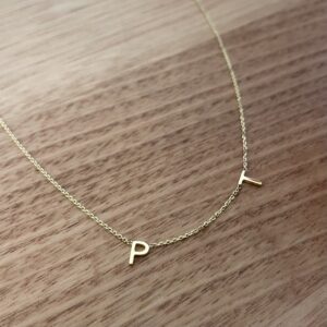 Double Letter Pendant
