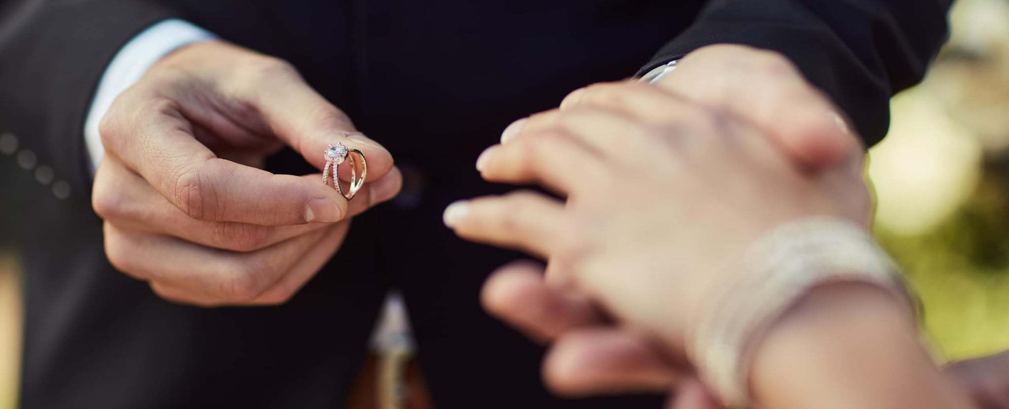 With this ring I thee wed