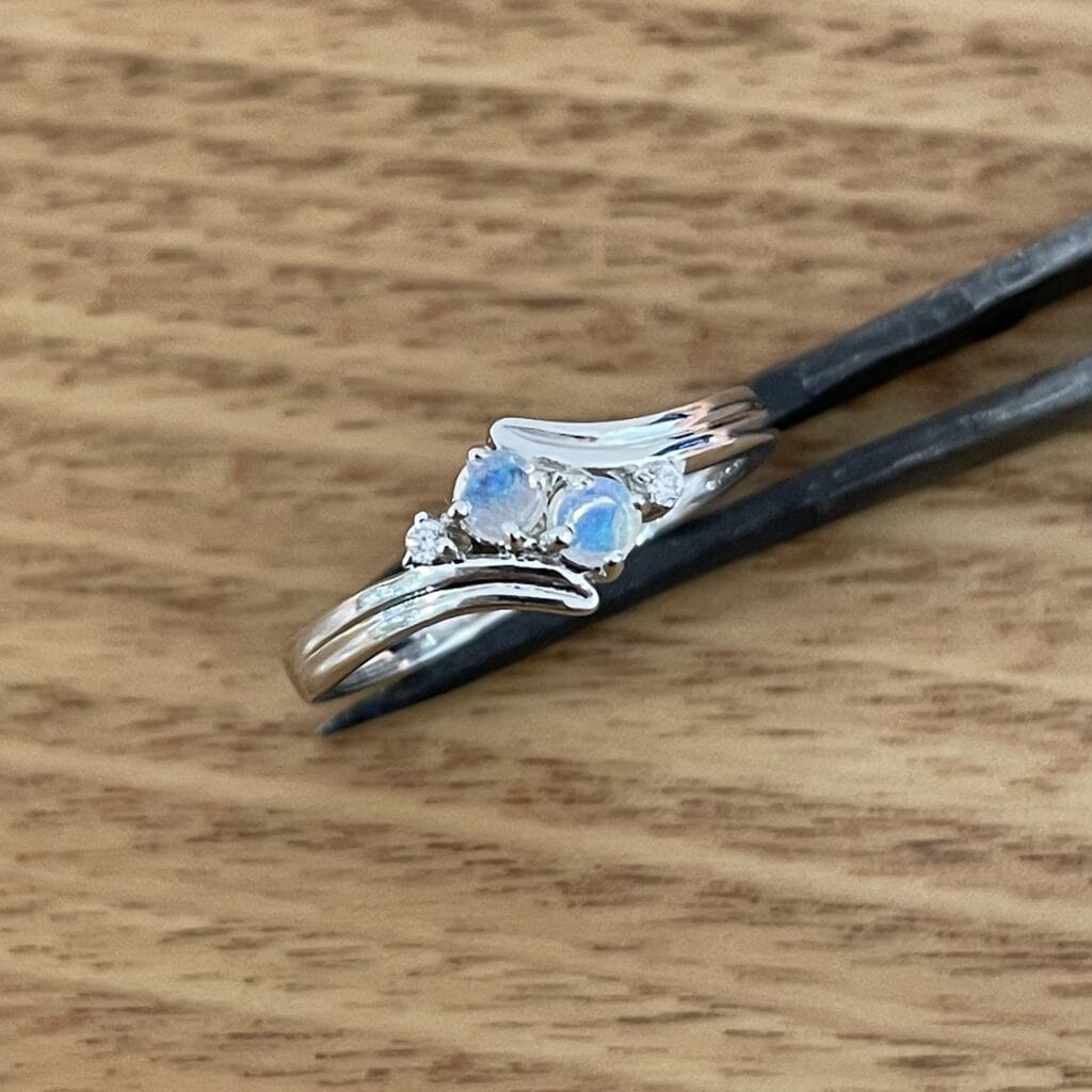 Sterling Silver Solid Opal Rings