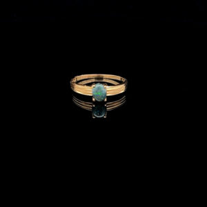 18K Yellow Gold Ring | 100256