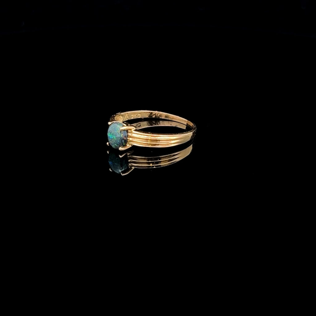 18K Yellow Gold Ring | 100256