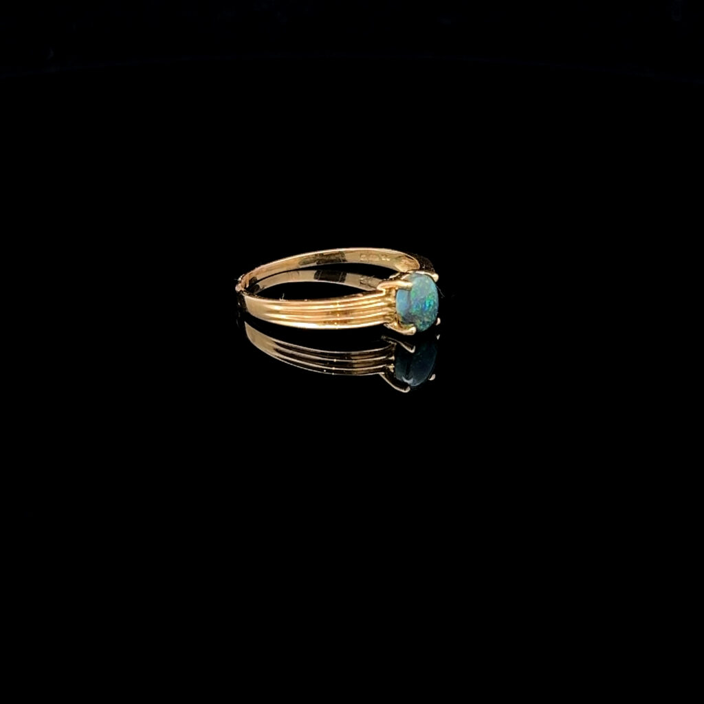 18K Yellow Gold Ring | 100256