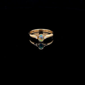 18K Yellow Gold Ring | 100262