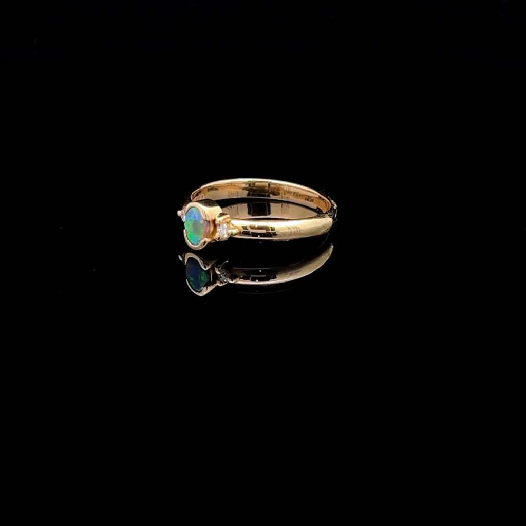 18K Yellow Gold Ring | 100262